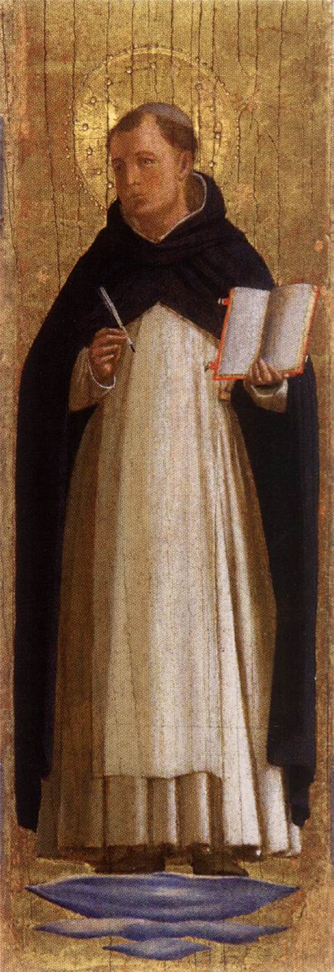 St Thomas Aquinas by ANGELICO, Fra
