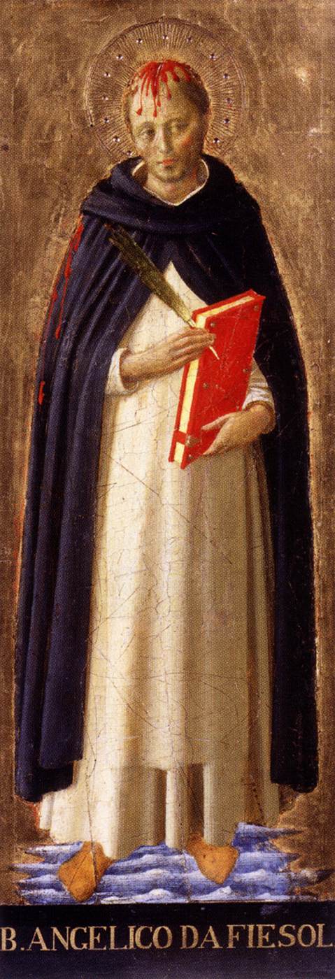 St Peter Martyr by ANGELICO, Fra