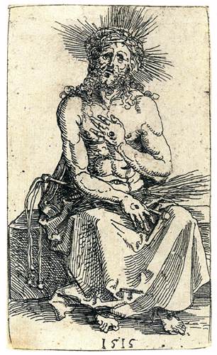 Man of Sorrows, Seated by DÜRER, Albrecht