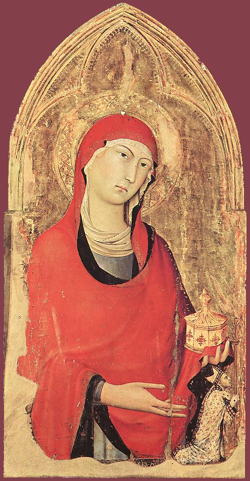 Orvieto Polyptych (detail) by SIMONE MARTINI