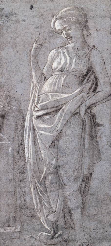 Female Figure (Prophetess?) by LIPPI, Fra Filippo