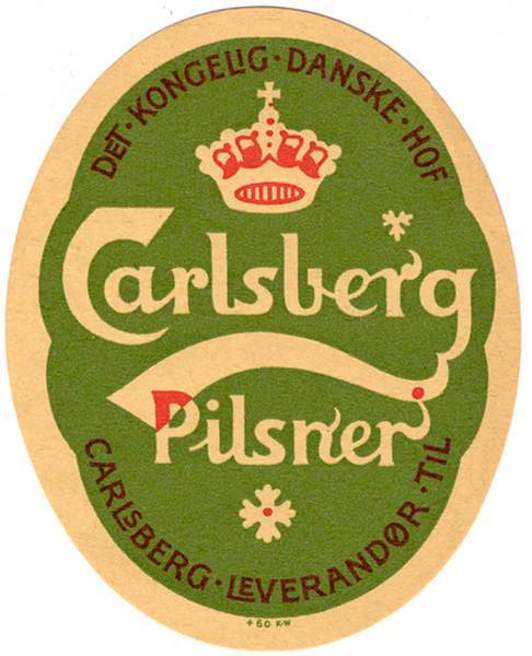 Carlsberg Pilsner label