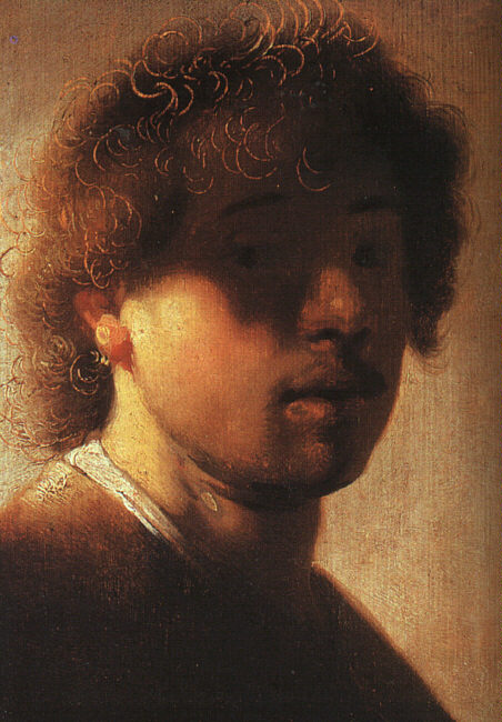 Self-Portrait by REMBRANDT Harmenszoon van Rijn