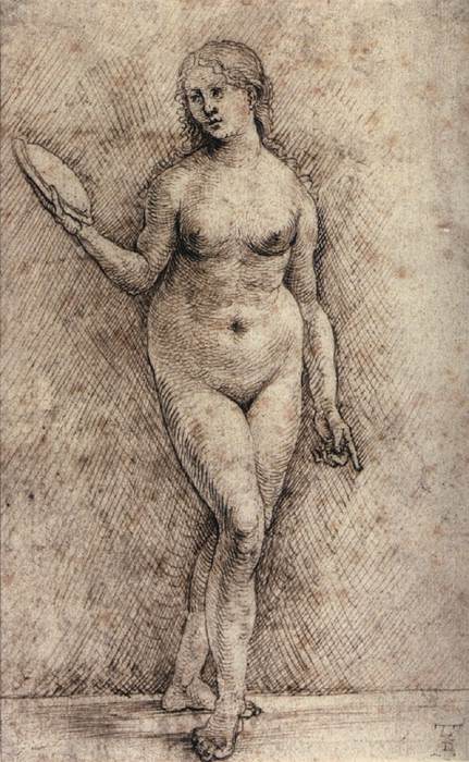 Nude Woman with a Mirror