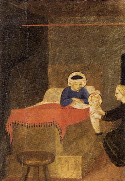 Birth of the Virgin by ANGELICO, Fra